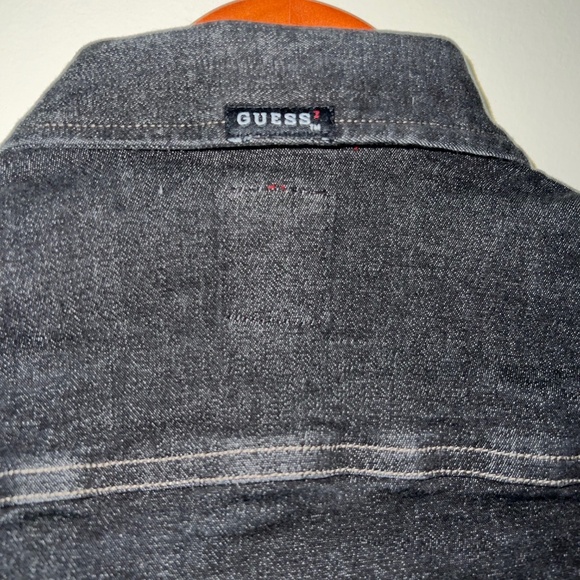 Guess Denim Blue Jean Jacket Made In USA - Size S - Picture 8 of 8